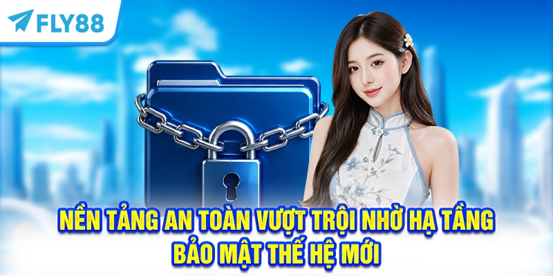 Nền tảng an toàn vượt trội nhờ hạ tầng bảo mật thế hệ mới